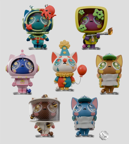 Widdle Baby Mini Figures Big World S1 13 cm Blind Box Display (6) [11]