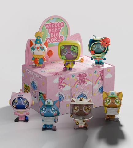 Widdle Baby Mini Figures Big World S1 13 cm Blind Box Display (6) [9]
