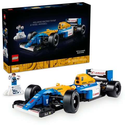 LEGO Icons (Creator Expert) - LEGO Icons Williams Racing FW14B si Nigel Mansell 10353