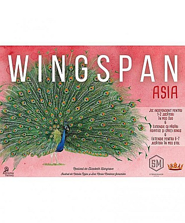 Board Games - Wingspan: Asia (2022 Romanian Edition)