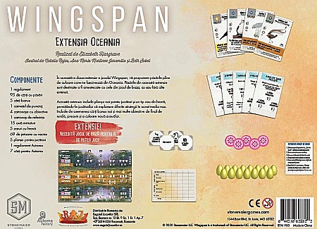 Wingspan: Extensia Oceania RO [1]