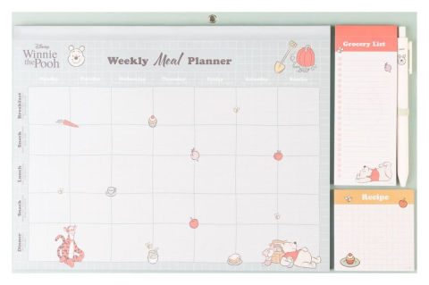Casa si Cadouri - Winnie the Pooh 100th Anniversary Magnetic Meal Planner