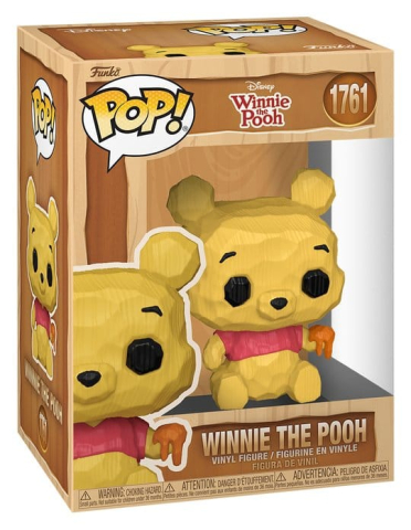 PRECOMENZI - Winnie the Pooh POP! Animation Vinyl Figure Pooh (Whittled) 9 cm