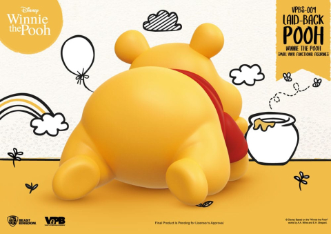 Winnie The Pooh Small Vinyl Bank laid-back Winnie 17 cm [4]