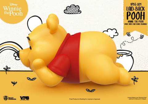 Winnie The Pooh Small Vinyl Bank laid-back Winnie 17 cm [2]