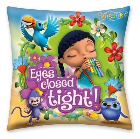 PRECOMENZI - Wissper Pillow Eyes Closed tight! 40 x 40 cm