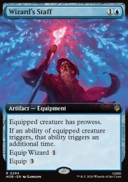 Singles Trading Card Games - Wizard's Staff The Hobbit: Extras - Singles 294 FOILED