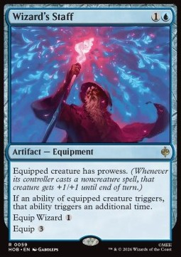 Magic: The Gathering Singles - Wizard's Staff The Hobbit - Singles 59