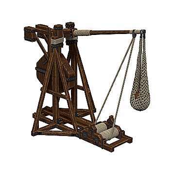 Board Games - WizKids 4D Settings: War Machines: Trebuchet