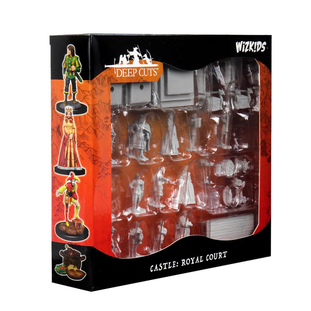 WizKids Deep Cuts Castle Kingdom Retainers – Set 23 Miniaturi RPG [1]