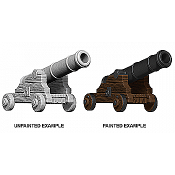 Nolzur - WizKids Deep Cuts Unpainted Miniatures - Cannons