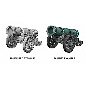 Dungeons and Dragons - WizKids Deep Cuts Unpainted Miniatures - Large Cannon