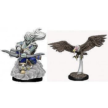 Accesorii pentru boardgames - WizKids Wardlings Painted Miniatures: Wind Orc & Vulture