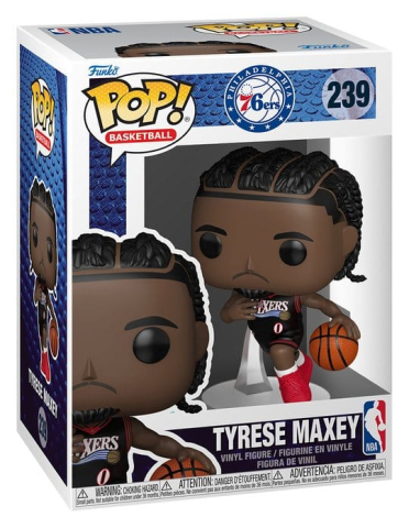 PRECOMENZI - WNBA Legends POP! Sports Vinyl Figure 76ers- Tyrese Maxey 9 cm