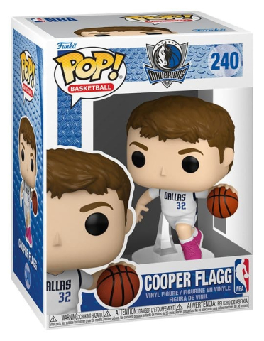 PRECOMENZI - WNBA Legends POP! Sports Vinyl Figure Mavericks- Cooper Flagg 9 cm