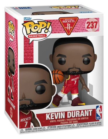 PRECOMENZI - WNBA Legends POP! Sports Vinyl Figure Rockets- Kevin Durant 9 cm