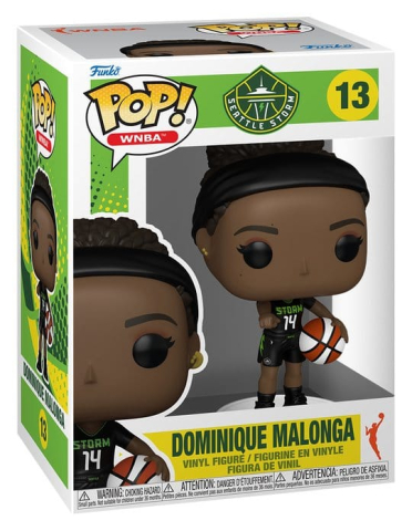 PRECOMENZI - WNBA Legends POP! Sports Vinyl Figure Seattle Storm - Dominique Malonga 9 cm