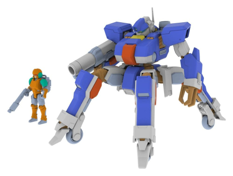 PRECOMENZI - Wolf Fang Sky Fang 2001 Plastic Model Kit TYPE03 Karyu 12 cm