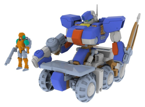 PRECOMENZI - Wolf Fang Sky Fang 2001 Plastic Model Kit TYPE04 Shinryu 10 cm