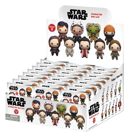 Woman of Star Wars 3D PVC Bag Clips Series Blind Bag Display (24) [2]