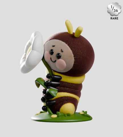 Wooly Bear and Friends Vinyl Mini Figures S1 13 cm Blind Box Display (6) [6]