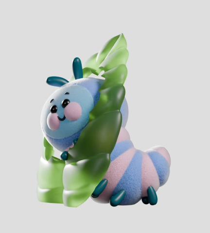 Wooly Bear and Friends Vinyl Mini Figures S1 13 cm Blind Box Display (6) [3]