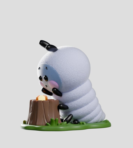Wooly Bear and Friends Vinyl Mini Figures S1 13 cm Blind Box Display (6) [2]
