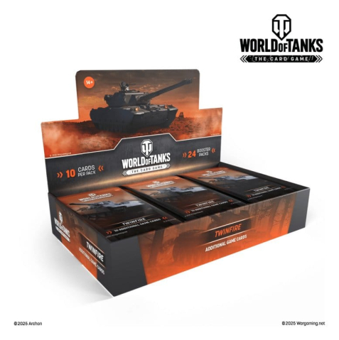 PRECOMENZI - World of Tanks TCG Twinfire Booster Display (24) *English Version*