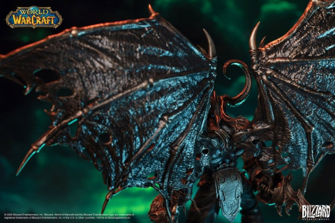 World of Warcraft 1/10 Scale Statue Illidan Stormrage (Bronze-Colored) 34 cm [6]