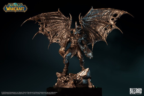 World of Warcraft 1/10 Scale Statue Illidan Stormrage (Bronze-Colored) 34 cm [7]
