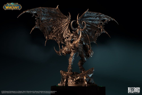 World of Warcraft 1/10 Scale Statue Illidan Stormrage (Bronze-Colored) 34 cm [9]