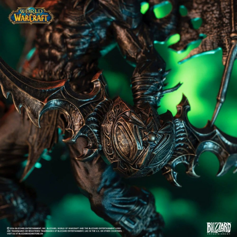 World of Warcraft 1/10 Scale Statue Illidan Stormrage (Bronze-Colored) 34 cm [3]