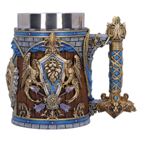 Pop Culture - World of Warcraft Alliance Tankard 15.5 cm - Halba Oficiala
