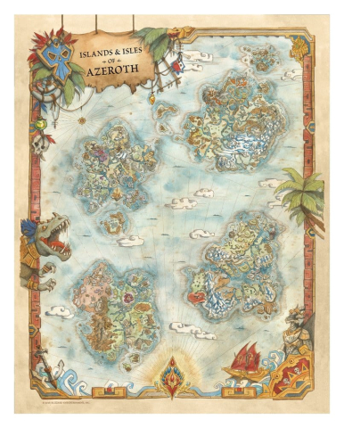 Casa si Cadouri - World of Warcraft Art Print Set Limited Edition 42 x 30 cm