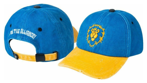 PRECOMENZI - World of Warcraft Baseball Cap For the Alliance