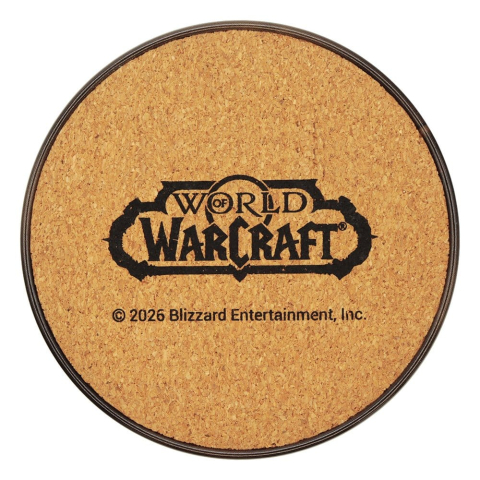 World of Warcraft Coaster 4-Pack Printed Metal [1]