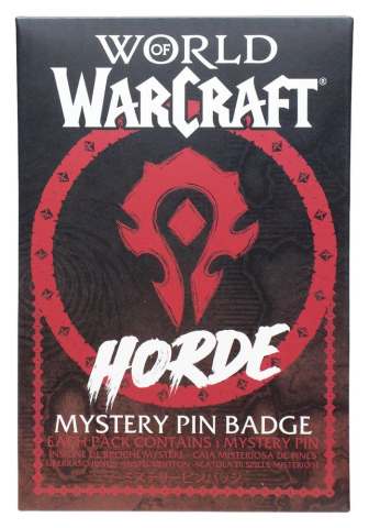 World of Warcraft Mystery Pin Badges Horde Blind Box Display (12) [14]