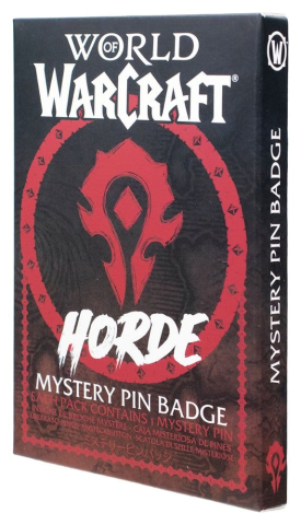 World of Warcraft Mystery Pin Badges Horde Blind Box Display (12) [12]