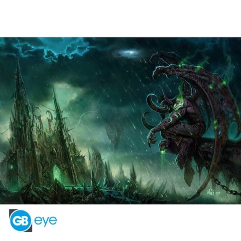 Pop Culture - World of Warcraft – Poster Illidan Stormrage by GB Eye (91.5 x 61 cm)