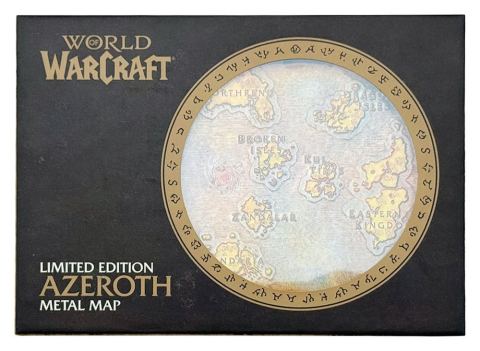 World of Warcraft Replica Metal Map of Azeroth Limited Edition 12 x 18 cm [4]