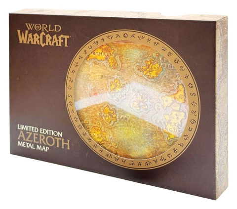 World of Warcraft Replica Metal Map of Azeroth Limited Edition 12 x 18 cm [2]