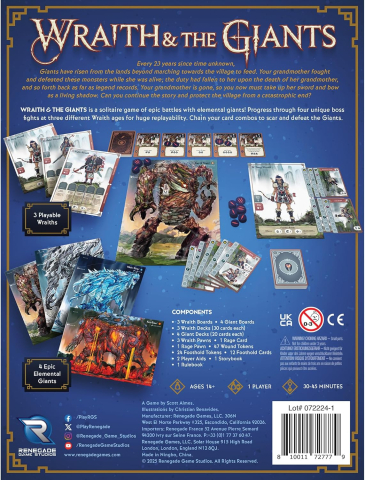 Wraith & The Giants - Solo Fantasy Board Game [2]