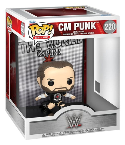 PRECOMENZI - WWE POP! Deluxe Vinyl Figure CM Punk 9 cm