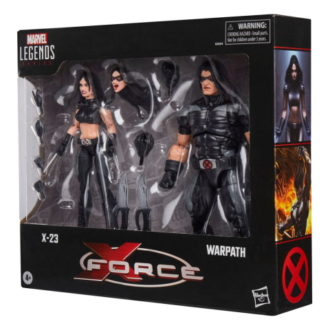 X-Force Marvel Legends Action Figure 2-Pack X-23 & Warpath 15 cm [14]