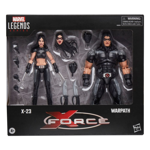 X-Force Marvel Legends Action Figure 2-Pack X-23 & Warpath 15 cm [18]