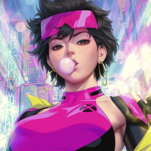 X-Men Marvel Art Print Jubilee 46 x 61 cm - unframed [2]
