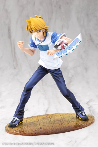 Yu-Gi-Oh! ARTFX J PVC Figure 1/7 Katsuya Jonouchi (Joey Wheeler) Passionate Duelists 22 cm [1]