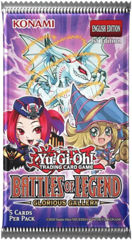 Noutati - Yu-Gi-Oh! Battles of Legend Glorious Gallery Booster Pack