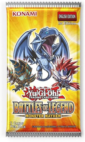 Trading Card Games - Yu-Gi-Oh! Battles of Legend: Monster Mayhem – Booster Pack (5 Carti)