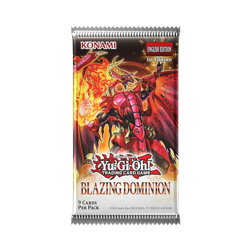 Trading Card Games - Yu-Gi-Oh Blazing Dominion Booster Pack EN